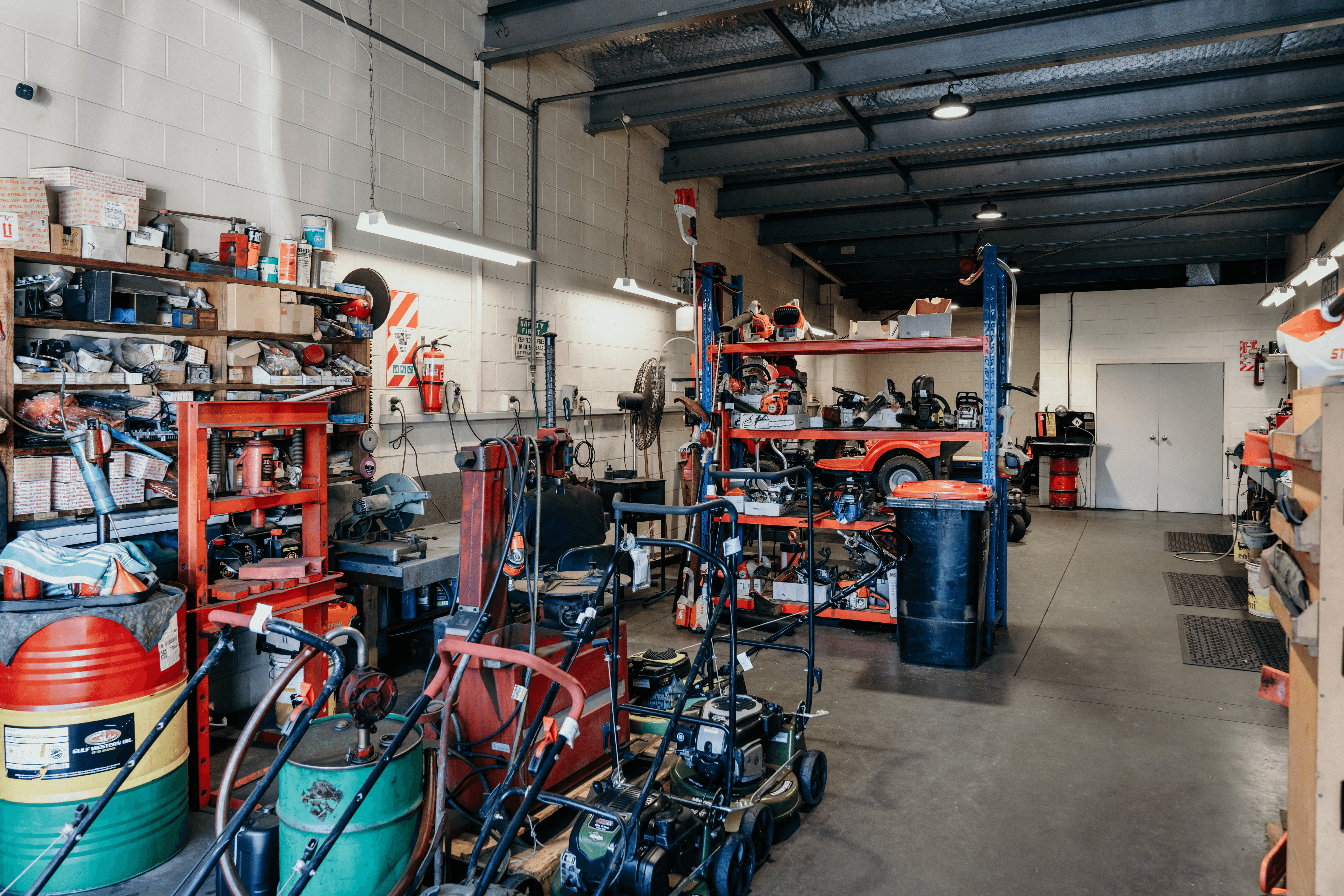 Stihl Shop Tauranga workshop