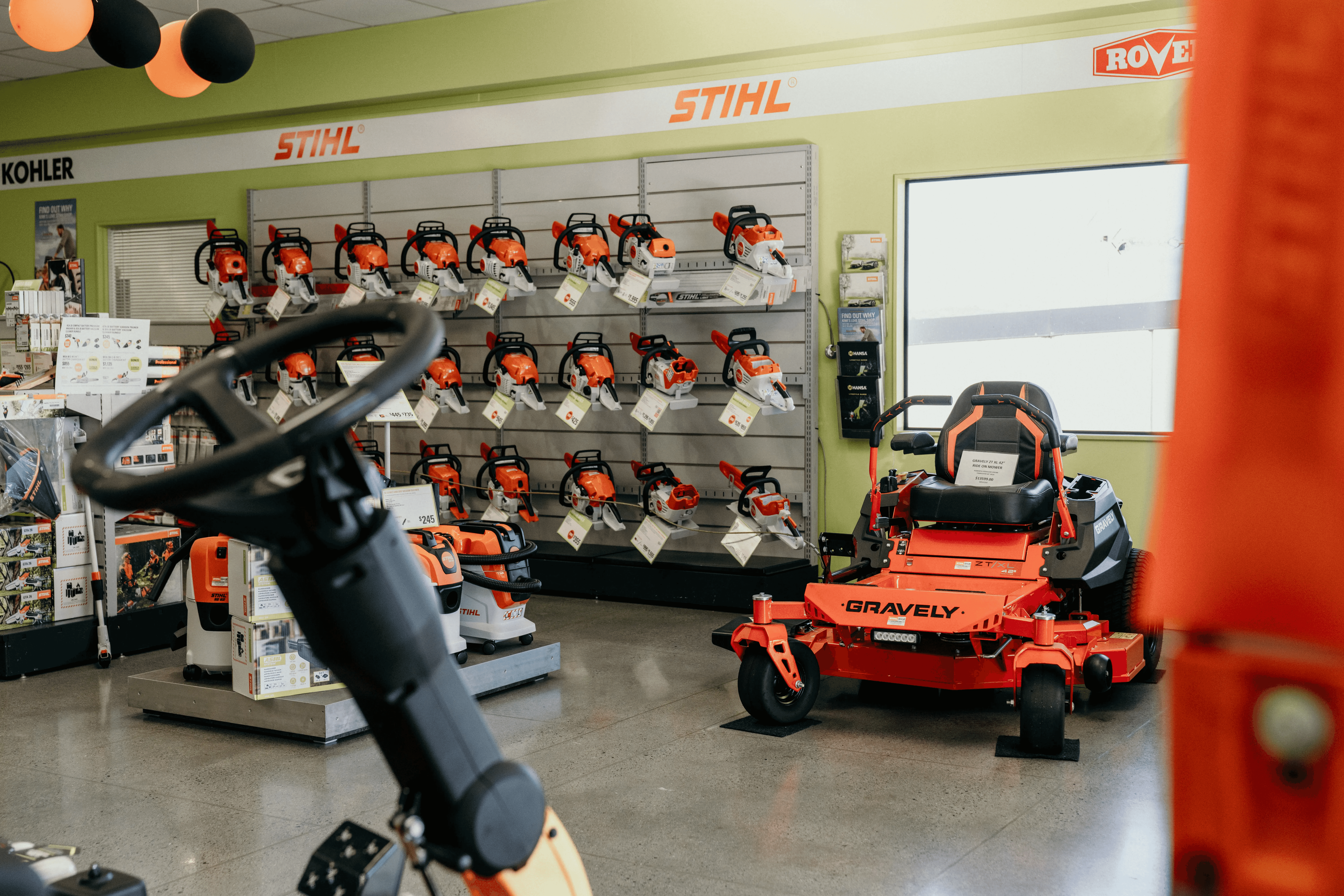 Wide range of power equipment including STIHL, Masport, Hansa and Honda at the Stihl Shop Tauranga