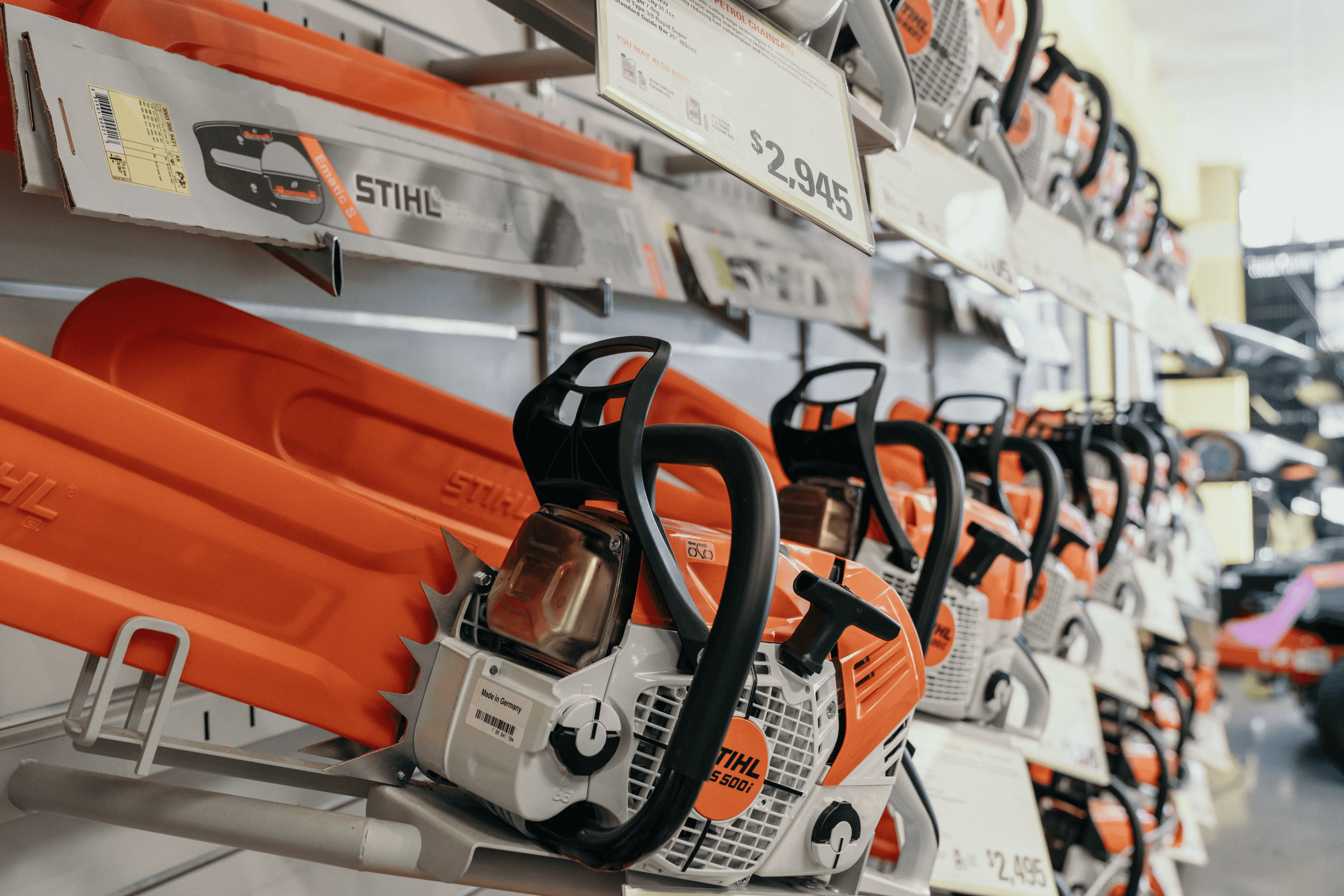 Stihl Chainsaws sold at the Stihl Shop Tauranga